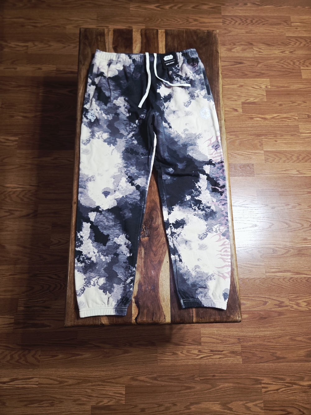 Darc Sport/Star Wars "The Power" Post Lounge Sweats In Sandstorm Marble Wash. XL
